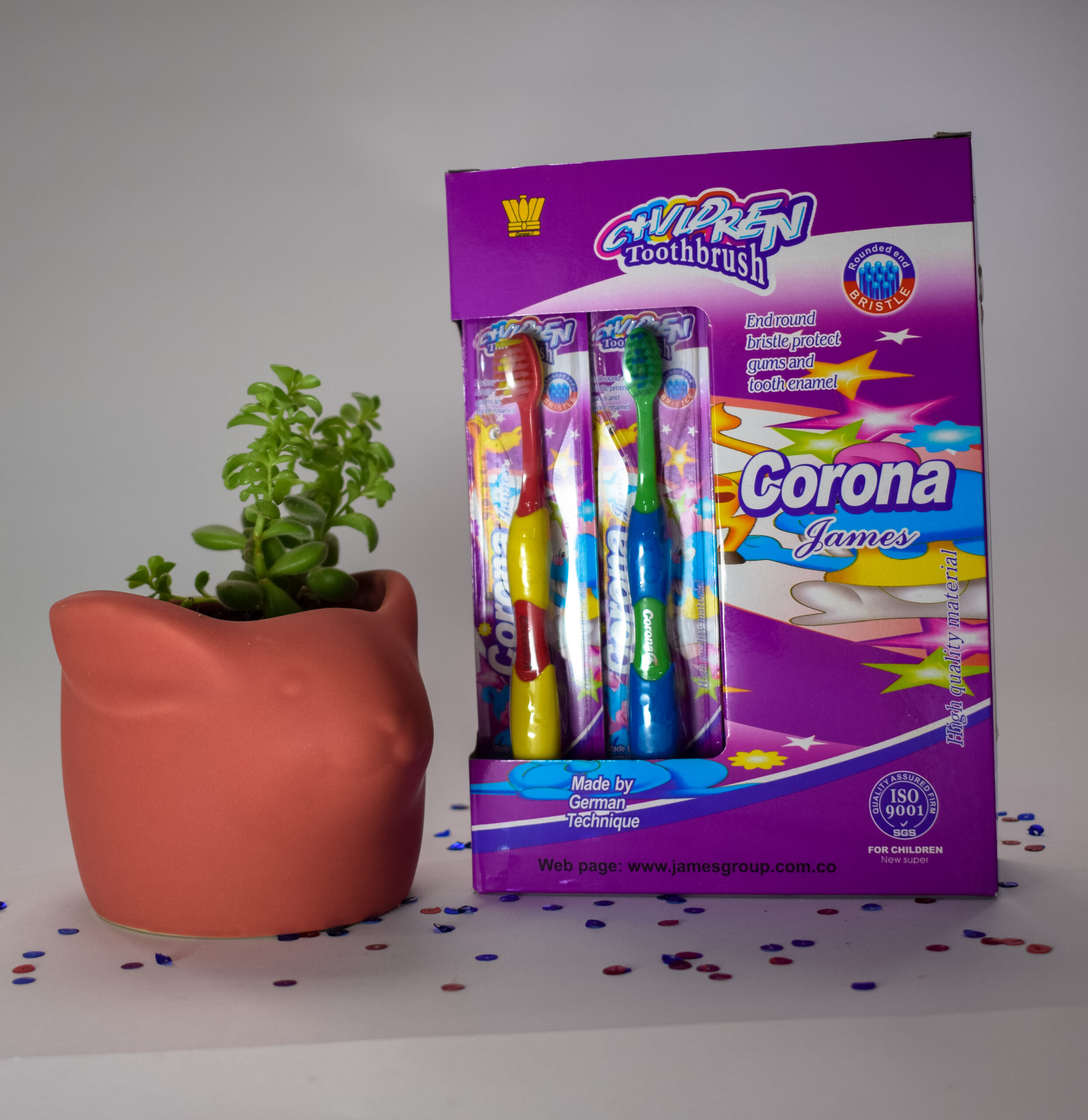 Cepillo Corona Niños FA-623
